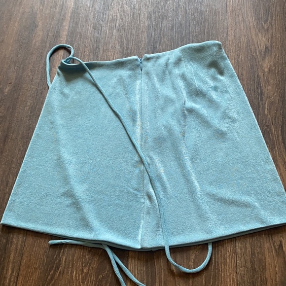 White Fox Blue Skirt - Picture 8 of 12